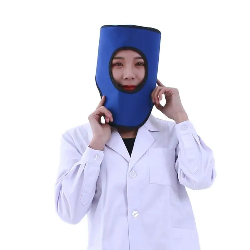 Soft Lead Head Protection 0.5mmpb Rubber Hat Anti-X-Ray Radiation Head and Thyroid Shield Lead Hat