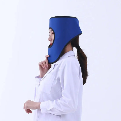 Soft Lead Head Protection 0.5mmpb Rubber Hat Anti-X-Ray Radiation Head and Thyroid Shield Lead Hat