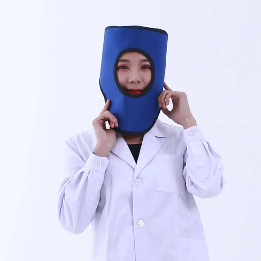 Soft Lead Head Protection 0.5mmpb Rubber Hat Anti-X-Ray Radiation Head and Thyroid Shield Lead Hat