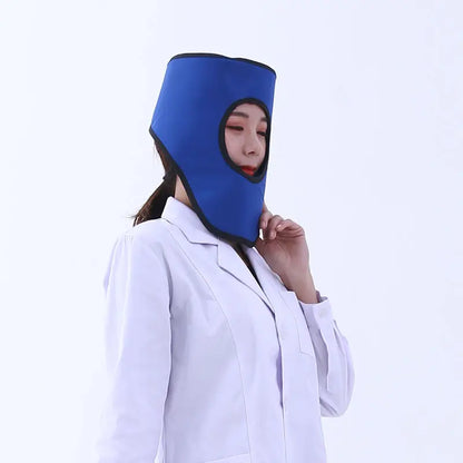 Soft Lead Head Protection 0.5mmpb Rubber Hat Anti-X-Ray Radiation Head and Thyroid Shield Lead Hat