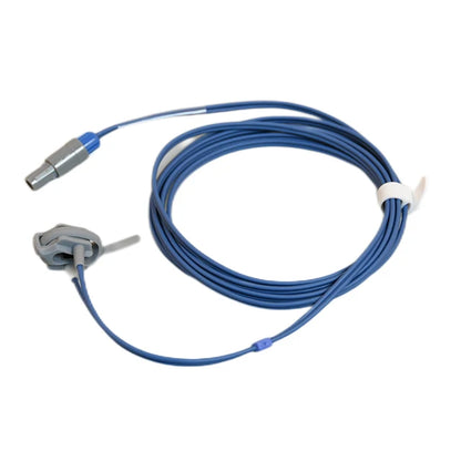 Spo2-Sensor kompatibel mit Philips HP Goldway UT4000 5-poliger wiederverwendbarer Silikon-Soft-Tip-Sensor 