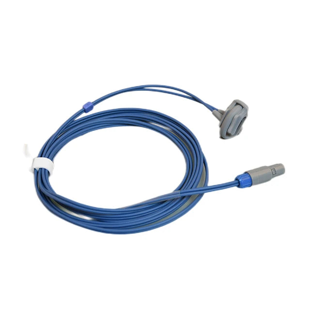 Spo2-Sensor kompatibel mit Philips HP Goldway UT4000 5-poliger wiederverwendbarer Silikon-Soft-Tip-Sensor 