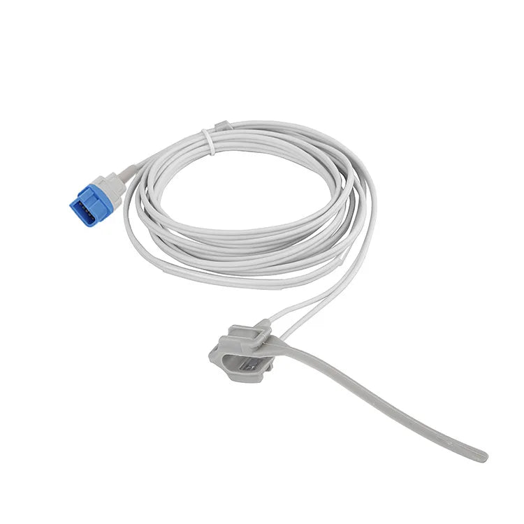 Spo2-Sensor kompatibel mit Spacelabs 1050 1600 1700 90369 90496 wiederverwendbarer Wrap-Sensor für Neugeborene 