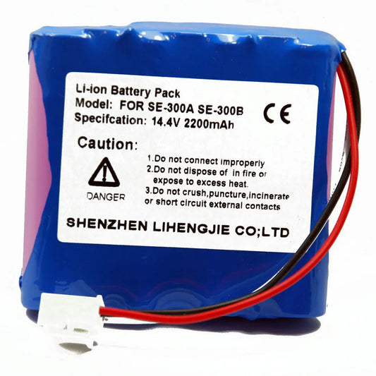 Suitable for EDAN SE-300A SE-300B SE-300G SE-300 three channel EKG machine Battery