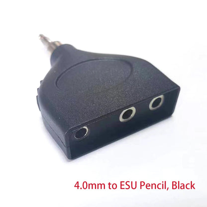 compatible Adapter Connector for 4.0mm and 5.0mm to electrosurgical ESU pencil Electrosurgical Pencil