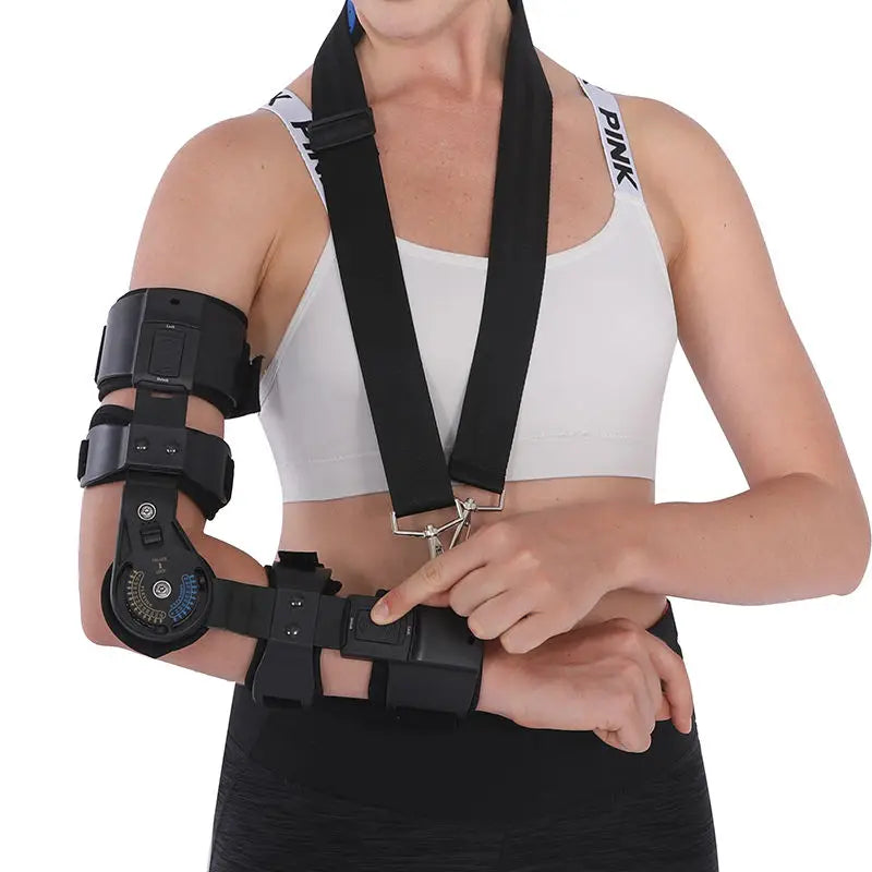 elbow fixator adjustable forearm sling  arm fracture sprain protector