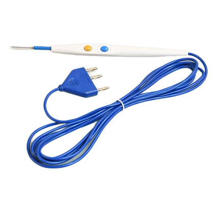 surgical scalpel /electrosurgical pencil with cable and connector - Disposable Electrosurgical ESU Pencil