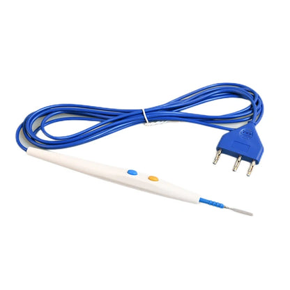 surgical scalpel /electrosurgical pencil with cable and connector - Disposable Electrosurgical ESU Pencil